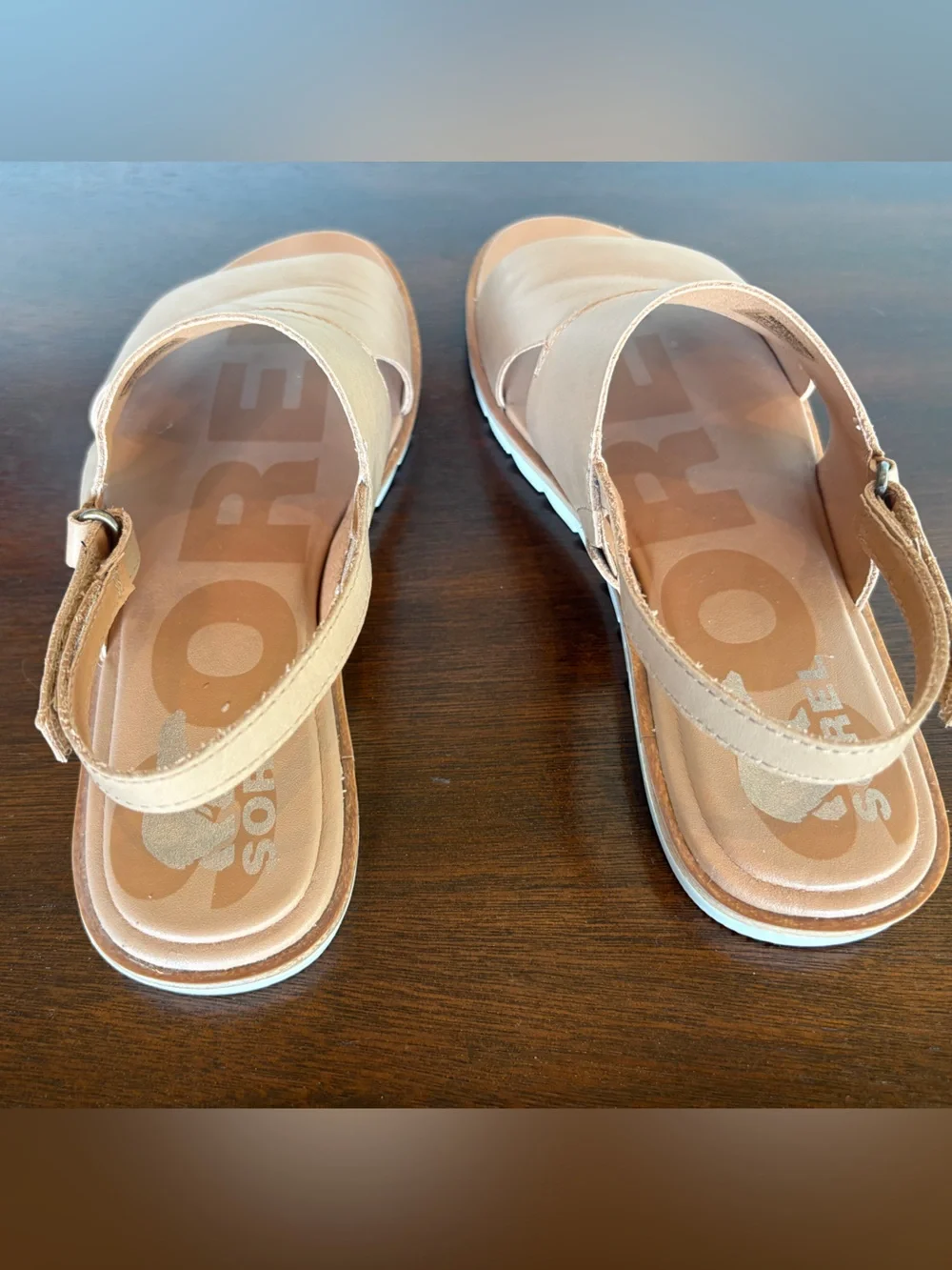 EUC Sorel Ella II Slingback Sandals, sz 8 - Picture 5 of 7